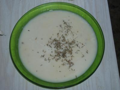 Crema de Esparragos Blancos