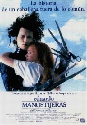 Pelicula: Eduardo Manostijeras, de Tim Burton